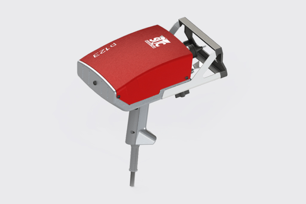 The new e1 p123 portable engraving machine allows its operator to create permanent and precise dot peen marks